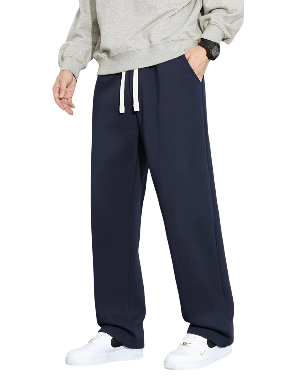 Track Pant for Men - Stylish, Comfortable & Stretchable Athletic Joggers for Casual & Gym Wear, Loose fit