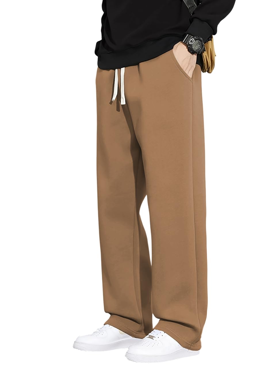 Track Pant for Men - Stylish, Comfortable & Stretchable Athletic Joggers for Casual & Gym Wear, Loose fit