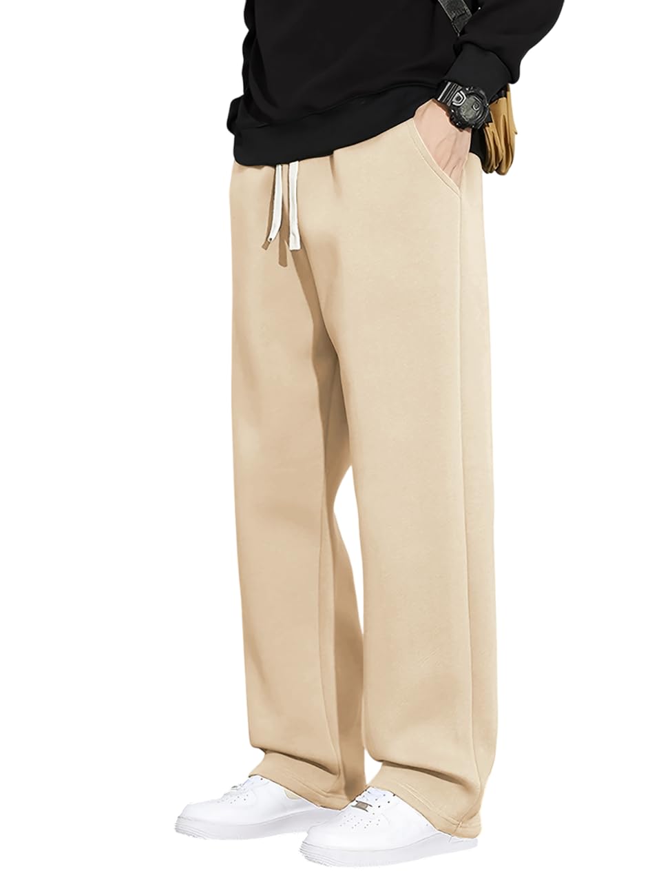 Track Pant for Men - Stylish, Comfortable & Stretchable Athletic Joggers for Casual & Gym Wear, Loose fit