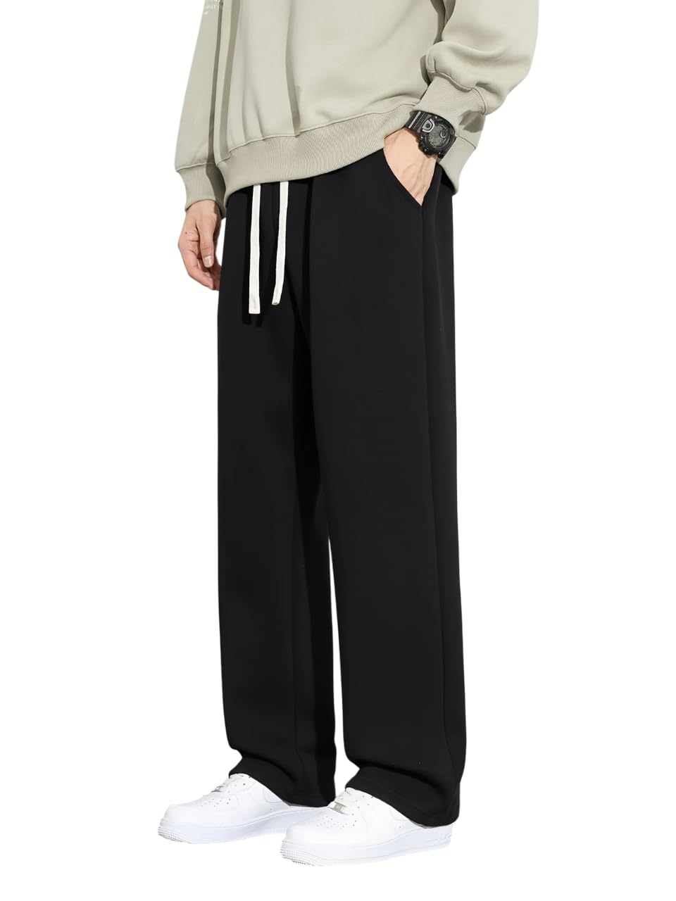 Track Pant for Men - Stylish, Comfortable & Stretchable Athletic Joggers for Casual & Gym Wear, Loose fit