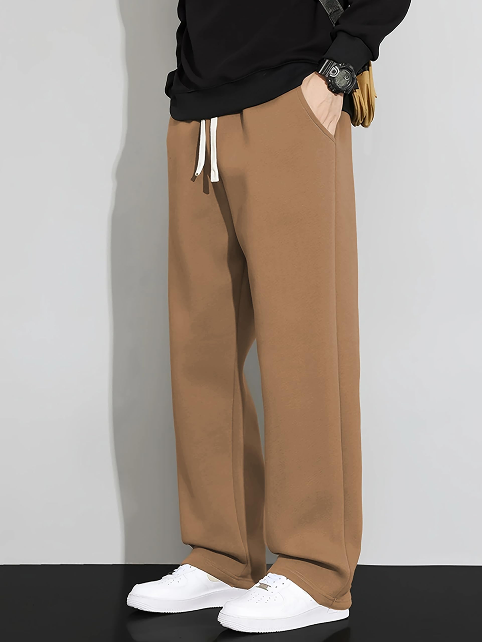 Track Pant for Men - Stylish, Comfortable & Stretchable Athletic Joggers for Casual & Gym Wear, Loose fit