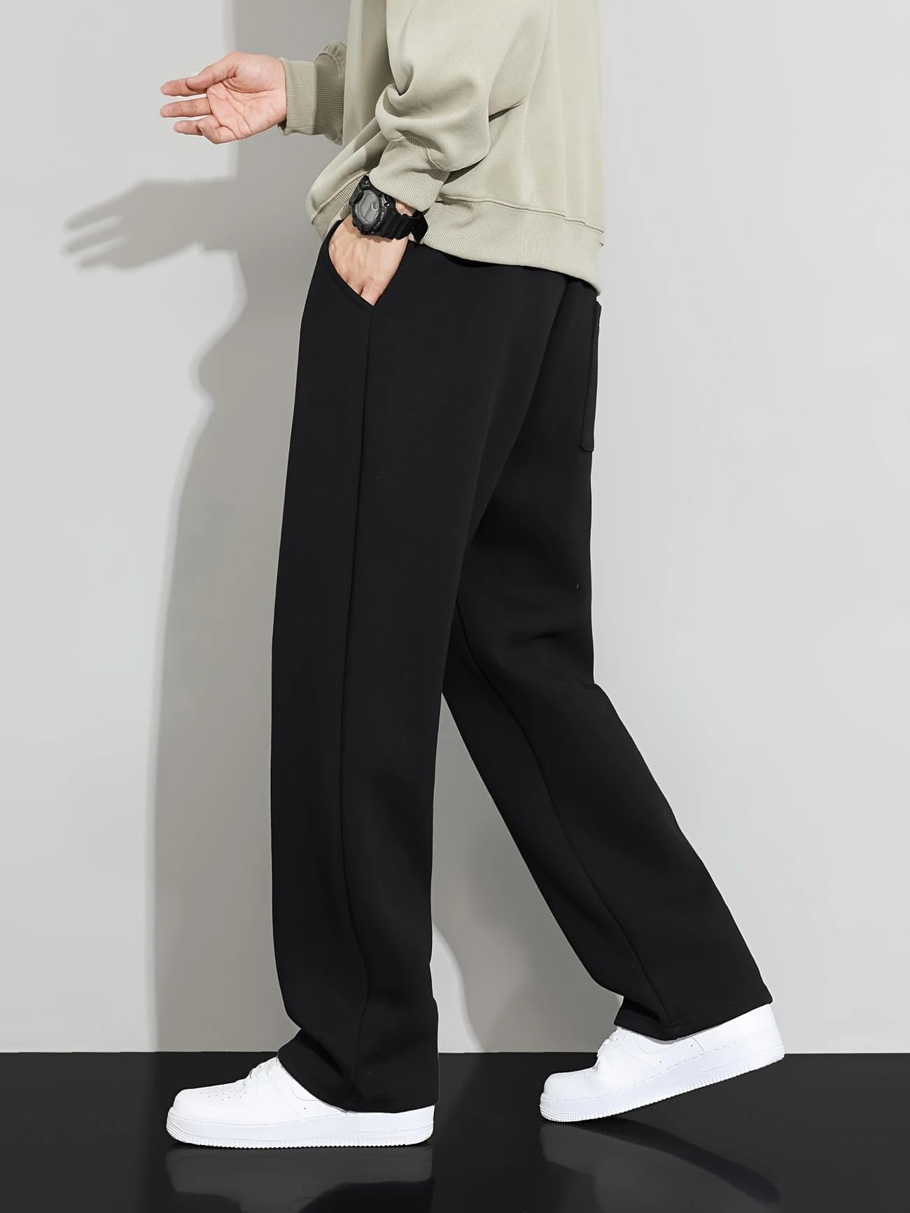 Track Pant for Men - Stylish, Comfortable & Stretchable Athletic Joggers for Casual & Gym Wear, Loose fit