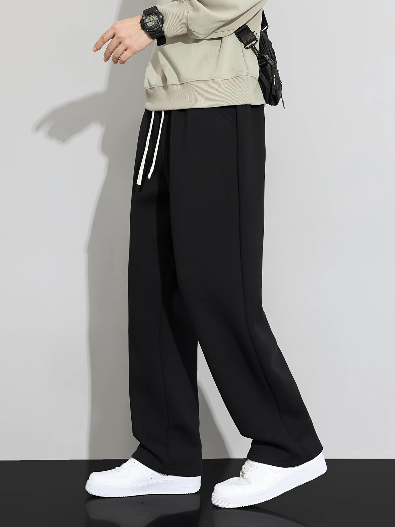 Track Pant for Men - Stylish, Comfortable & Stretchable Athletic Joggers for Casual & Gym Wear, Loose fit