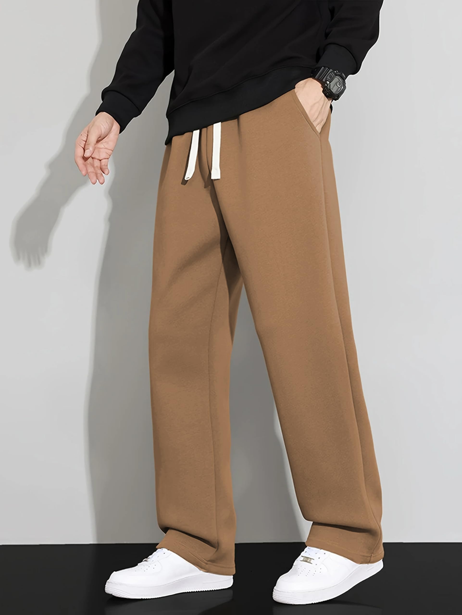 Track Pant for Men - Stylish, Comfortable & Stretchable Athletic Joggers for Casual & Gym Wear, Loose fit